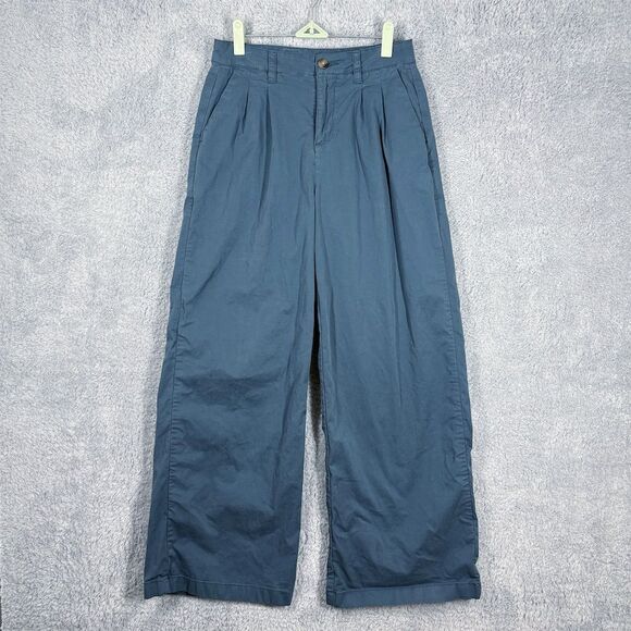 Pact Women's Cropped Pants in Blue - Picture 3 of 13